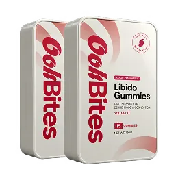 Pakket met 2 dozen Oohbites gummies, genoeg voor één maand